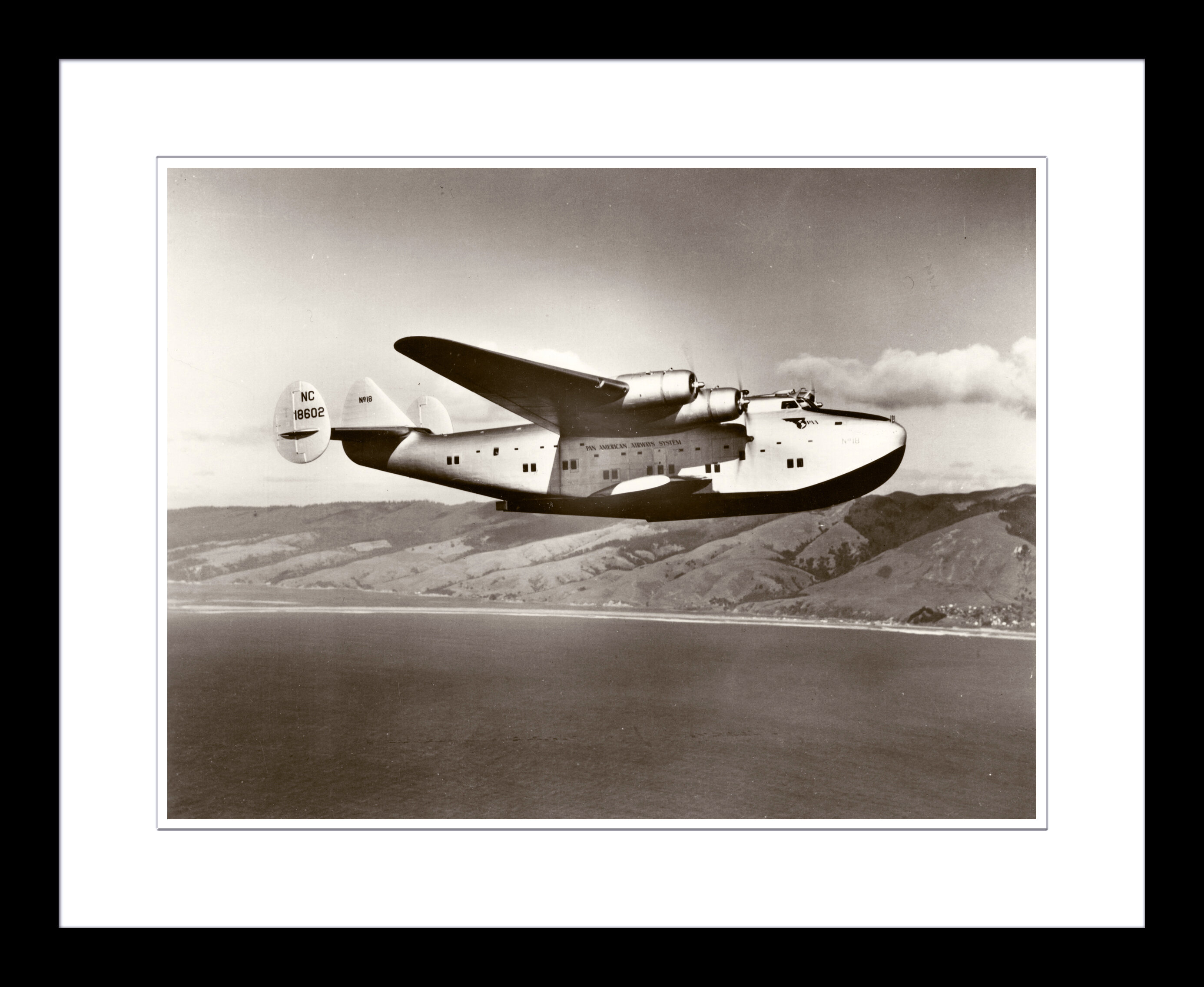 Wendover Art Group Boeing California Clipper - Picture Frame Photograph ...