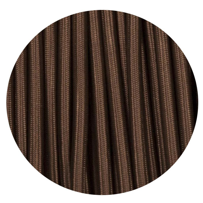 Alveda Vintage Cable, Dark Brown