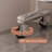 Modern Minimalist Stainless Steel Frame Mobile Arched Full-Length Mirror-117954009
