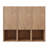 36" Bathroom Side Cabinet,Soft Close Doors,Float Mounting Design,Imitative Oak