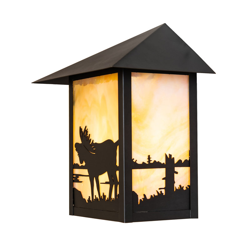1 - Light Flush Mounted Sconce