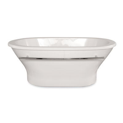 Kellie 70'' L Freestanding Soaking Bathtub