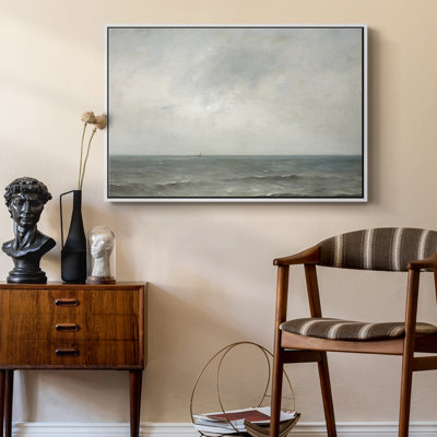 Vintage Nautical Print-IV - Reproduction sur toile flottante