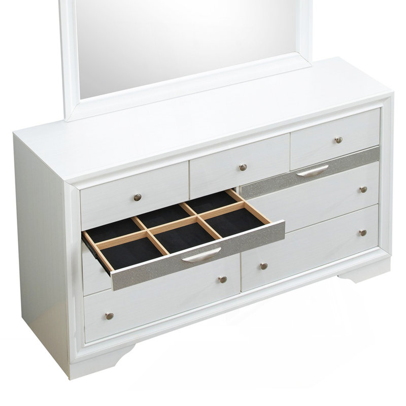 Commode Madrid G02390-D, Blanc