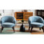 Chaises d'appoint rembourrées en velours 25,98 po Debbera-509066724