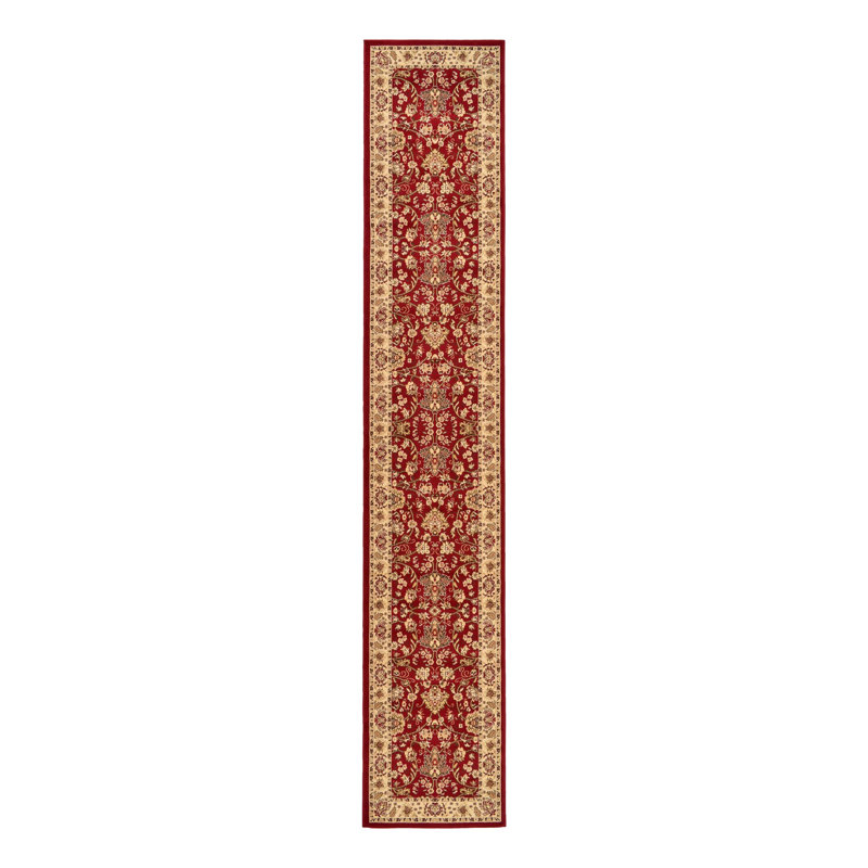 Bhatari Indoor Rug, Runner 2'7" x 10', Burgundy