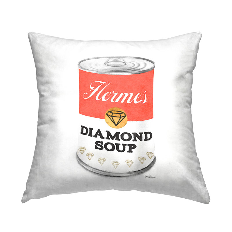 Coussin Glam Pop Condensed Soup