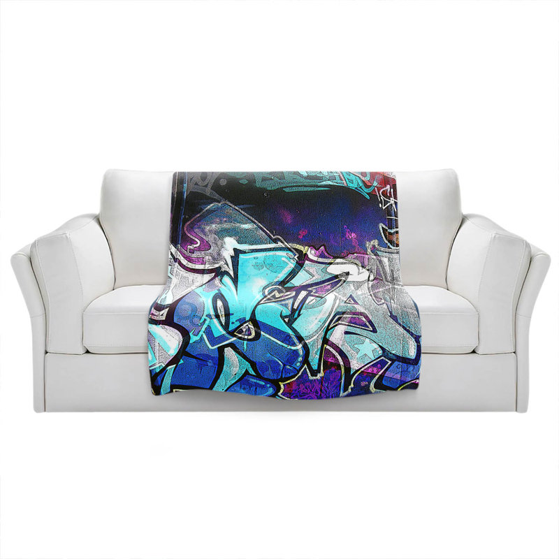 Hand Woven Throw Blanket, 68" x 80"