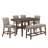 Marcello Brown Bar Table