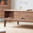 Walnut Solid- Wood Rectangular Coffee Table-112215149