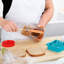 Flex-Core Jar Scraper Wood Handle - Light Aqua-1903570967