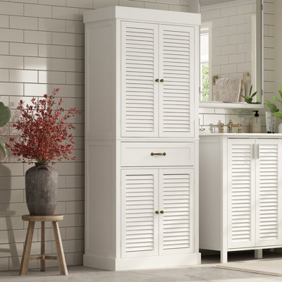 Freestanding Linen Cabinet