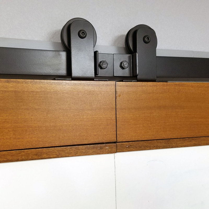 Goldberg Brothers Inc. Economy Straight Top Standard Single Barn Door Hardware Kit
