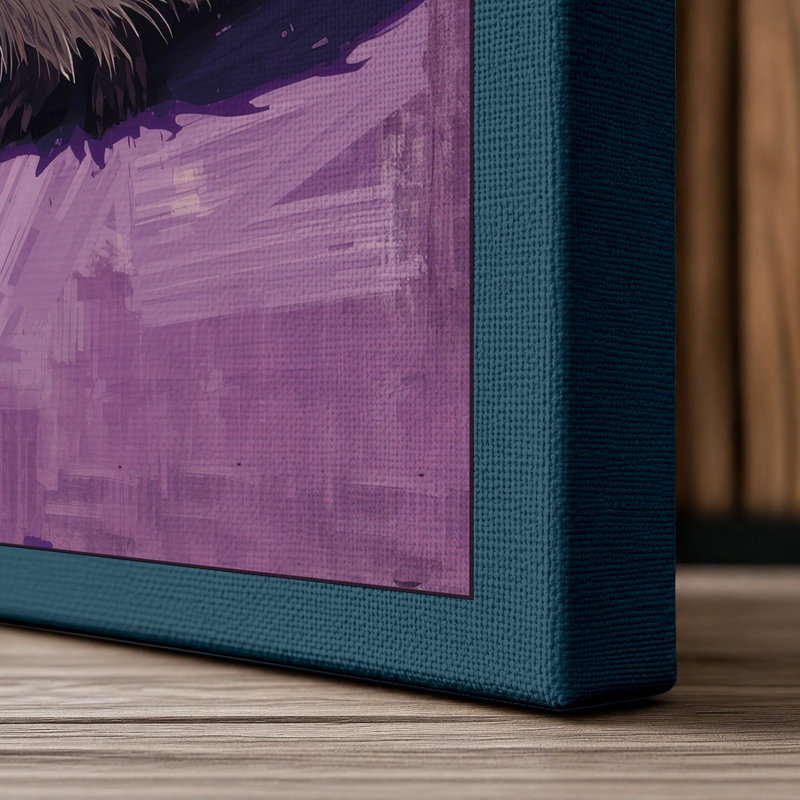 Print, 36x24 - 91.4 x 61.0 cm, Teal Border