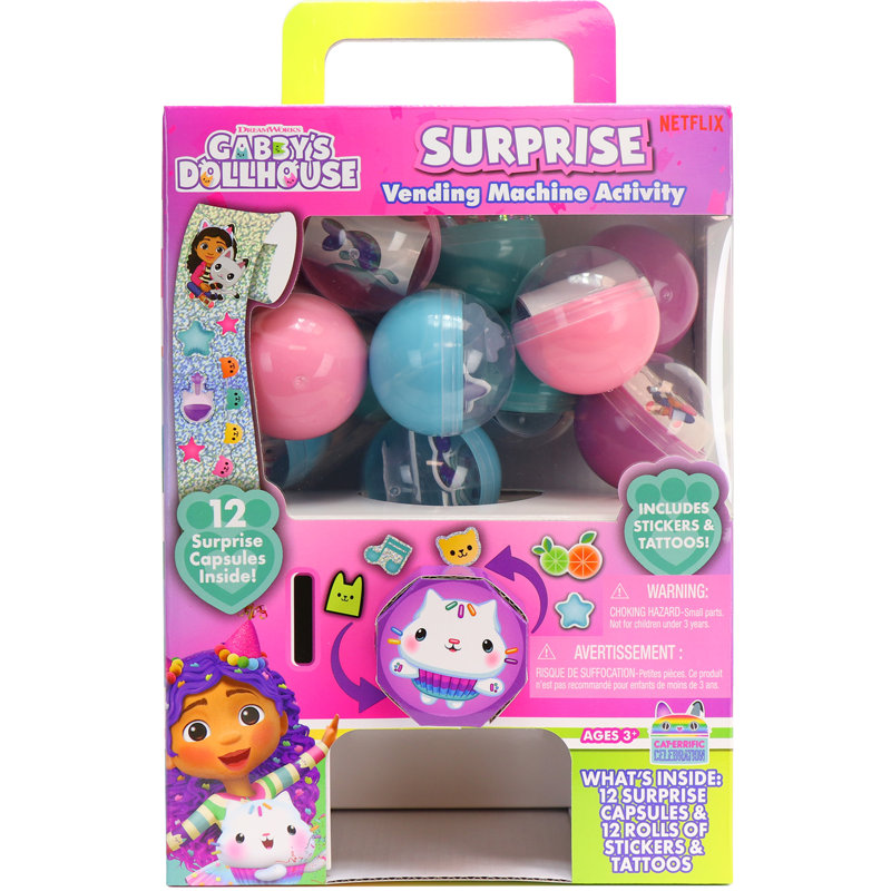 Distributeur automatique surprise: Maison de poupée Gabby