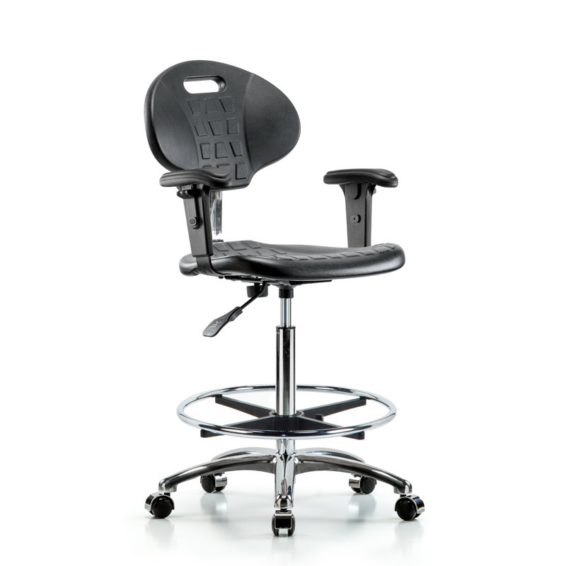 Bridgette Drafting Chair, Casters