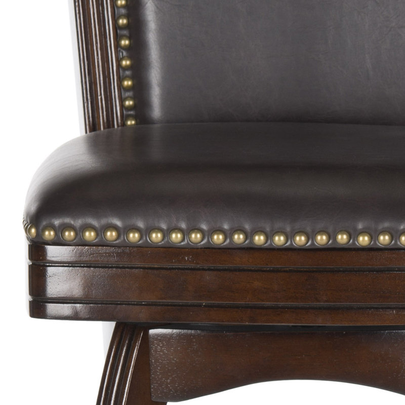 Tabouret tournant 29 "avec coussin Fionnbharr Massimo, Sierra Brown, Brun