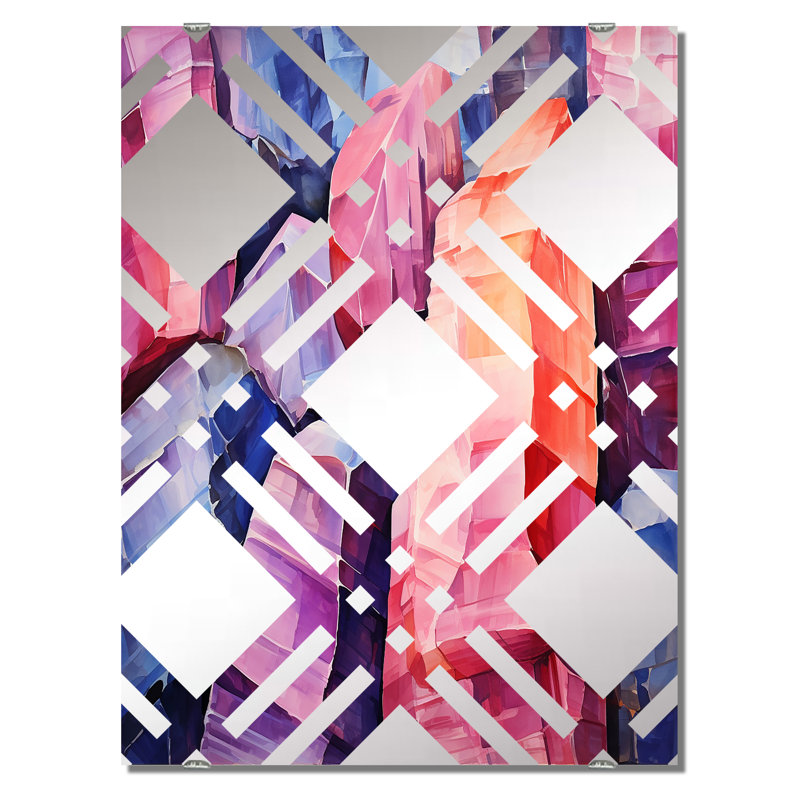 Dalane - Miroir mural spirituel en pierre MIR136047, 40 po x 30 po