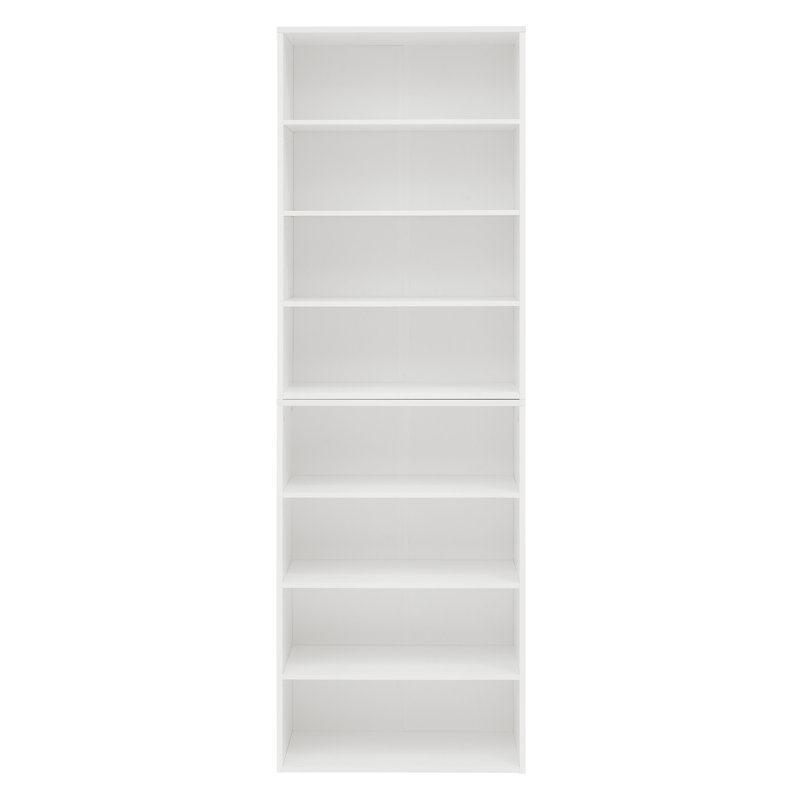 Armoire de rangement pour CD et DVD, Blanc