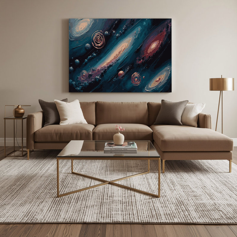Art mural sur toile Botanical Cosmos, H 20 po x l 30 po