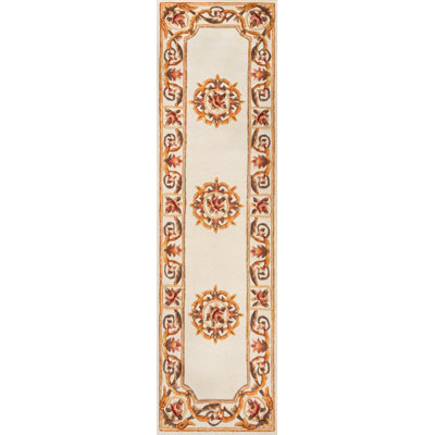 Airell Wool Floral Indoor Rug