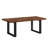 47" Modern Solid South American Walnut Wood Coffee Table