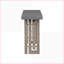 U_STYLE Console en placage de chêne aux formes latérales intrigantes, polyvalente pour le vestibule / salon, facile à assembler et élégante-130026866