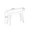 Cecellia 100cm Console Table