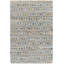 Edwardsport tissé à plat à la main et recyclé P.E.T. Tapis bleu-1881250964