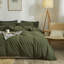 Ensemble de housse de couette douce en coton délavé Boho-1079322548-1079322546