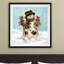 « bonhomme de neige », impression encadrée-39345392