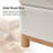 Elan Modern 30.25"W Rectangular Chenille Storage Ottoman with Reversible Flip-Top Coffee Table Tray-919886961