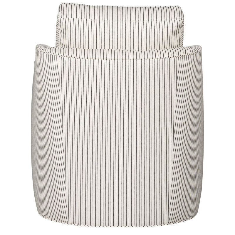 Newlin Swivel Armchair, No, Nadia Earth