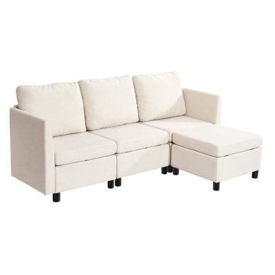 Canapé modulaire Cloud avec rangement caché et sièges flexibles