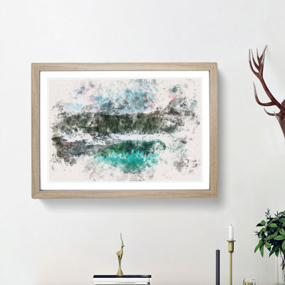 Lago Di Carezza in Italy - Picture Frame Painting Print