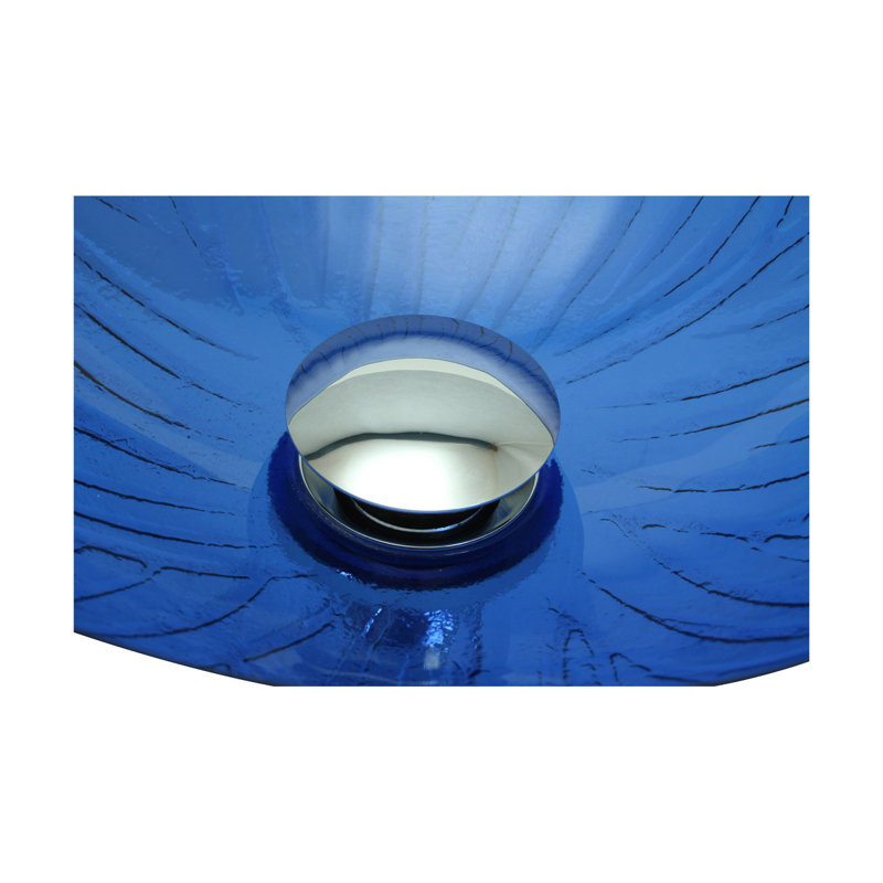 Lavabo de salle de bain à bateau circulaire en verre bol