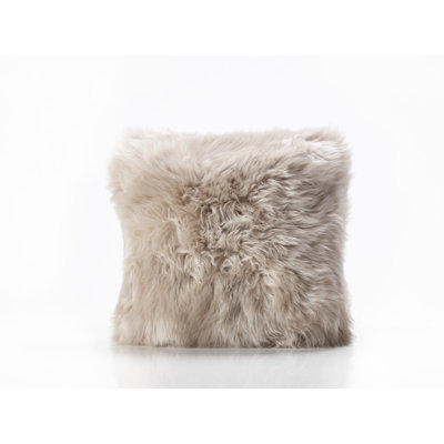 Sheepskin Cushion With Filling