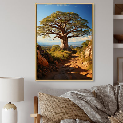 Baobab Tree Serenade II - impressions murales florales et botaniques