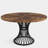 Ashiyah Round Metal Base Dining Table-1749463401-1807005935