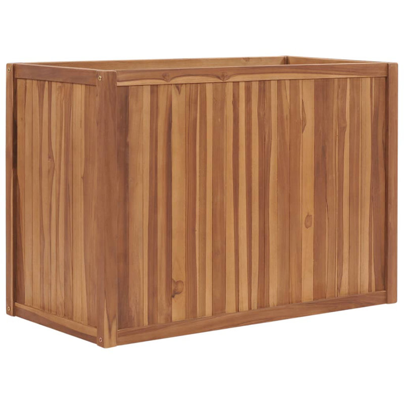 Clardy Wood Raised Garden Bed, 70cm H x 100cm W x 50cm D