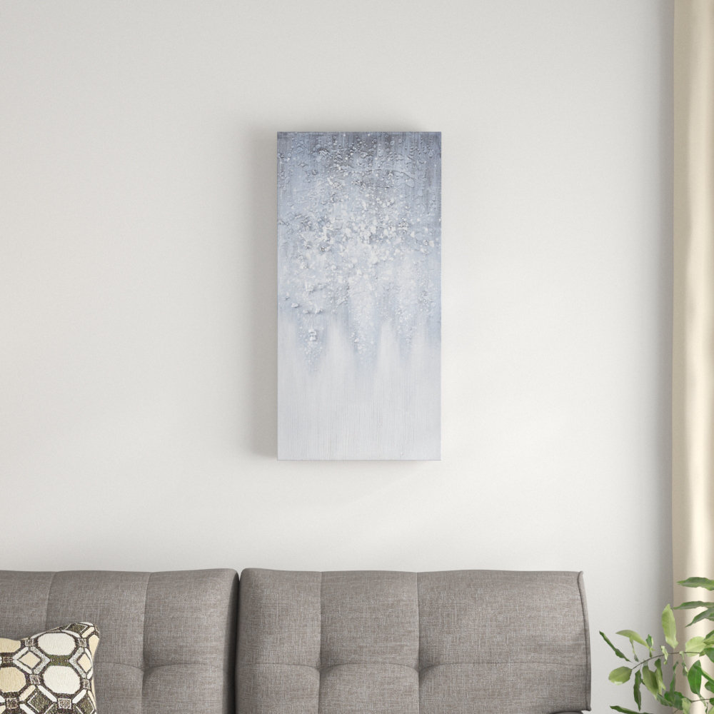 Winter Glaze Heavily Embellished 2-piece Canvas Wall Art Set Red Barrel Studio®