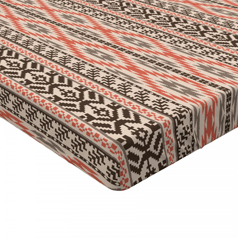 Microfiber Striped Fitted Sheet, Full Fitted Sheet