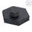 Argon Tableware - Hexagon Slate Placemats & Coasters Set