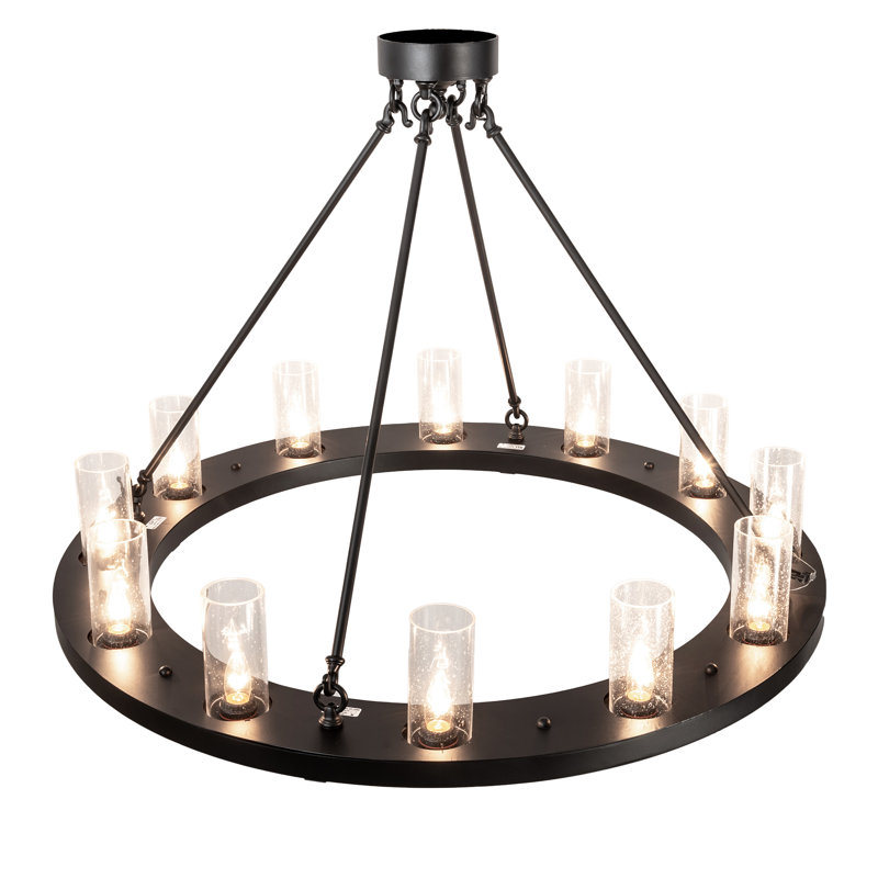 Plafonnier semi-encastré 12 lumières 42 po Loxley