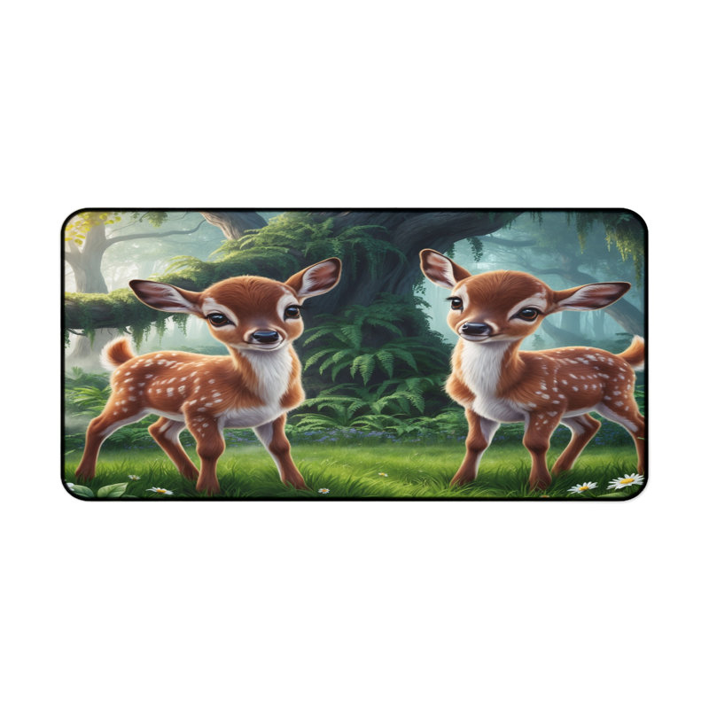 Polyester Desk Pad, 14.4x12.1