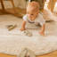 Hand Tufted Area Rug in Natural/Ivory/Olive
