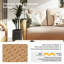 Ensemble de conversation pour causeuse en rotin avec coussins et table basse-445503493-445503494