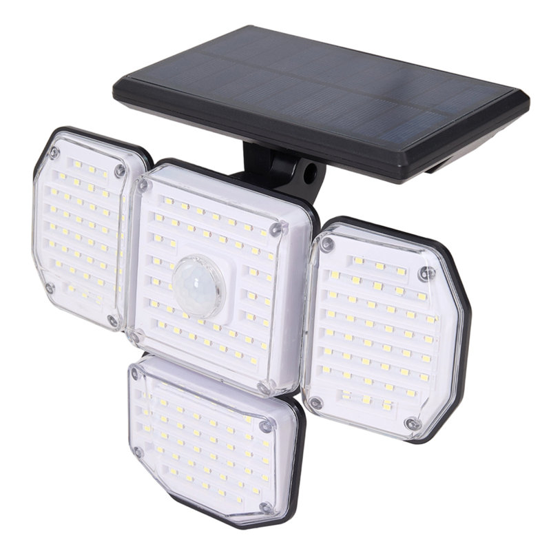 22cm LED Solar Powered 4 - Bulb Cord String Light