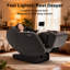 Fauteuil de massage 4D 2026 corps entier inclinable avec fonction chauffante, brun