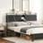 Yezda 40.9"H Headboard with 4 Outlets and 4 USB Ports-1649757652